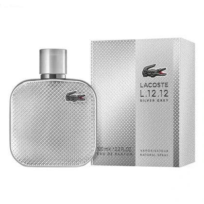 Lacoste silver grey
